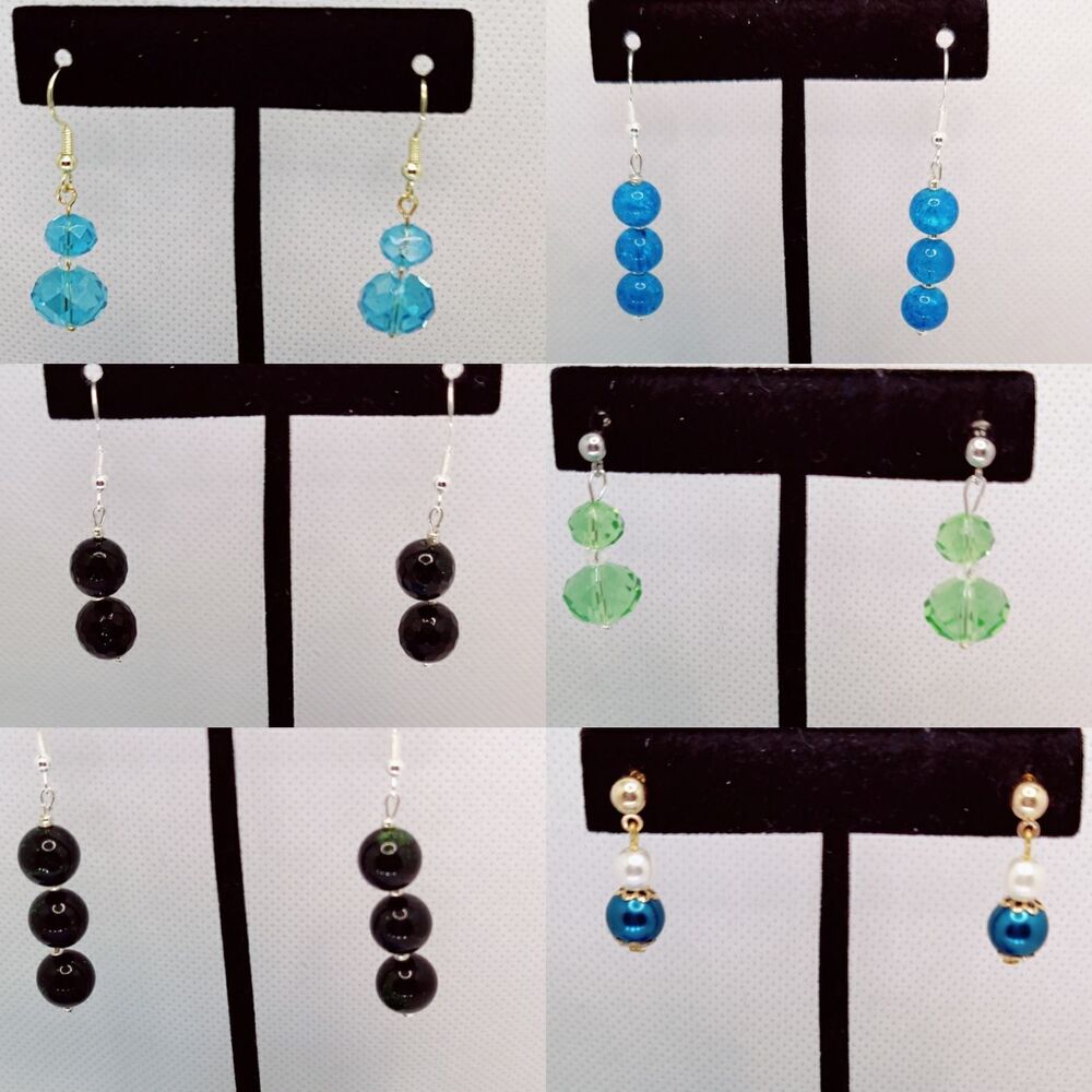 Crystal Dangle Drop Earrings